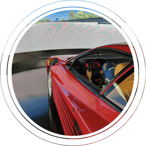 Simulador Ferrari Testarossa